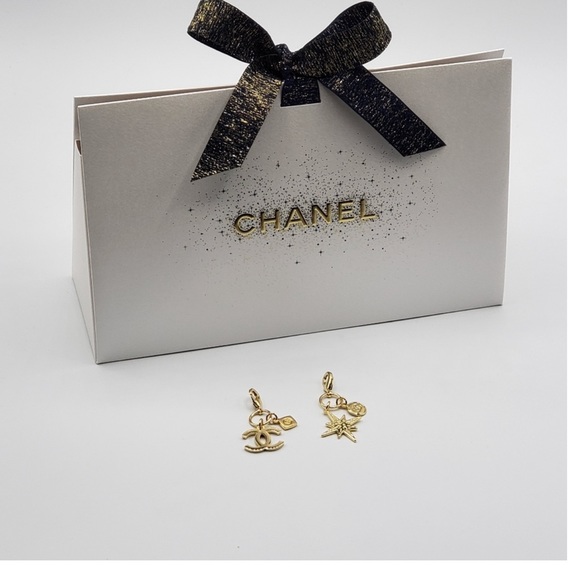 Authentic CHANEL Charms Gift Bag - Picture 1 of 4